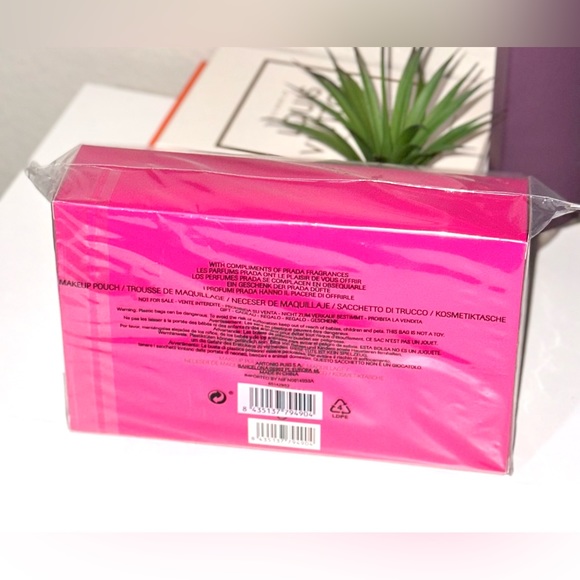 NEW Prada Candy Bag Makeup Cosmetic Pouch Vanity Case / RARE - Picture 3 of 8